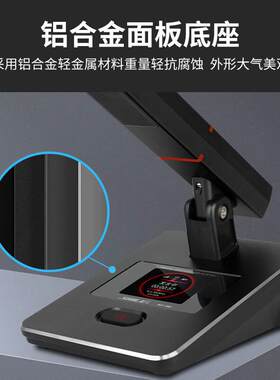 狮乐 一拖四会议麦克风方杆式无线手持领夹耳麦头戴话筒SH-26