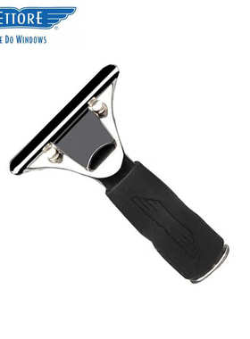 金鹰ETTORE玻璃刮弹簧式手柄不锈钢刮窗器替换胶条擦窗器橡皮条