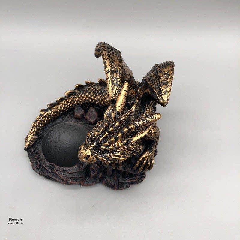 树脂水晶球底座飞龙珠支持球拖球架葫芦矿物标记装饰支架
