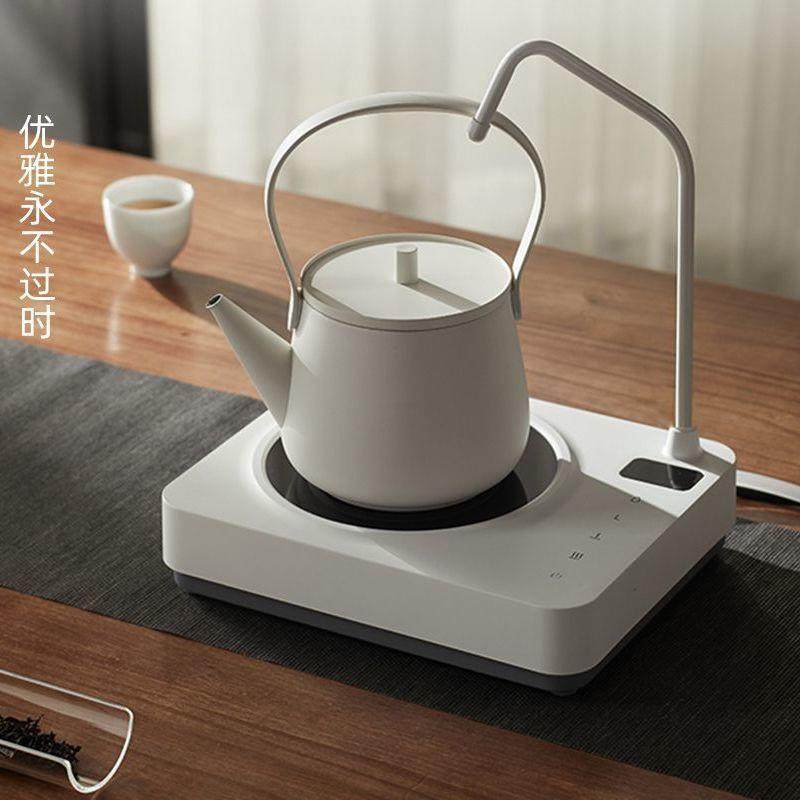 全自动上水电陶茶炉壶茶具加热烧水煮茶器抽水器上水烧水壶一体厂