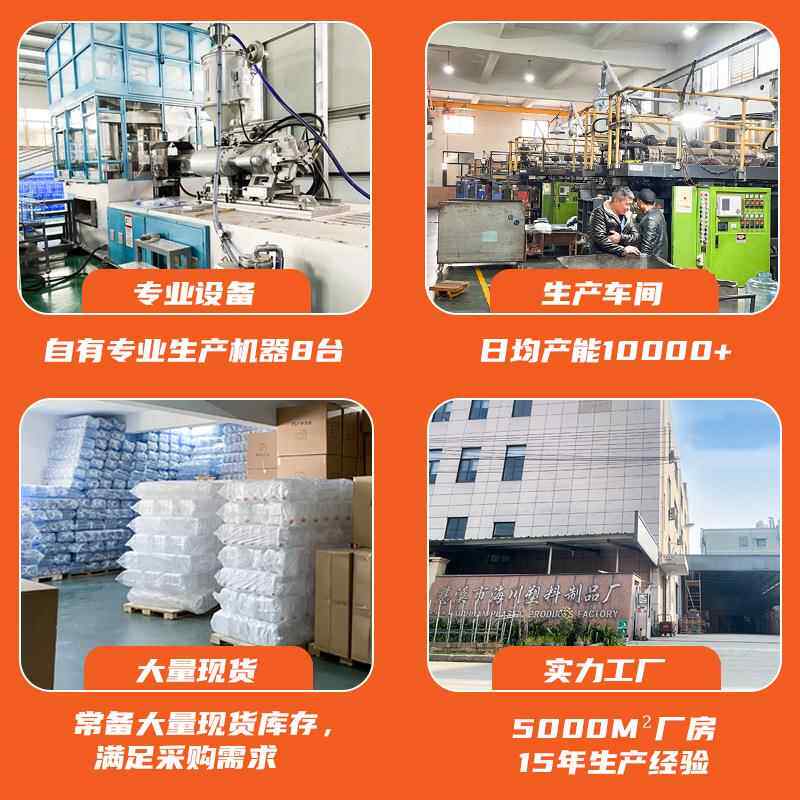 189升透明宽口桶食品圆级OLLp净c纯矿泉水桶家用茶吧机功夫茶.桶