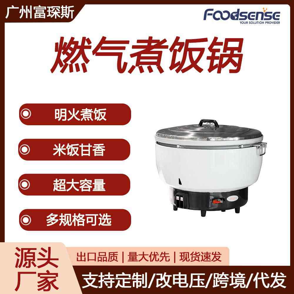 跨境燃气饭煲7L10L15L23L30L大容量煤气液化气天然气煮饭锅