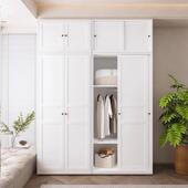 2024新款 衣柜 铁皮家用卧室不锈钢小户型铁艺现代简约金属钢制欧式