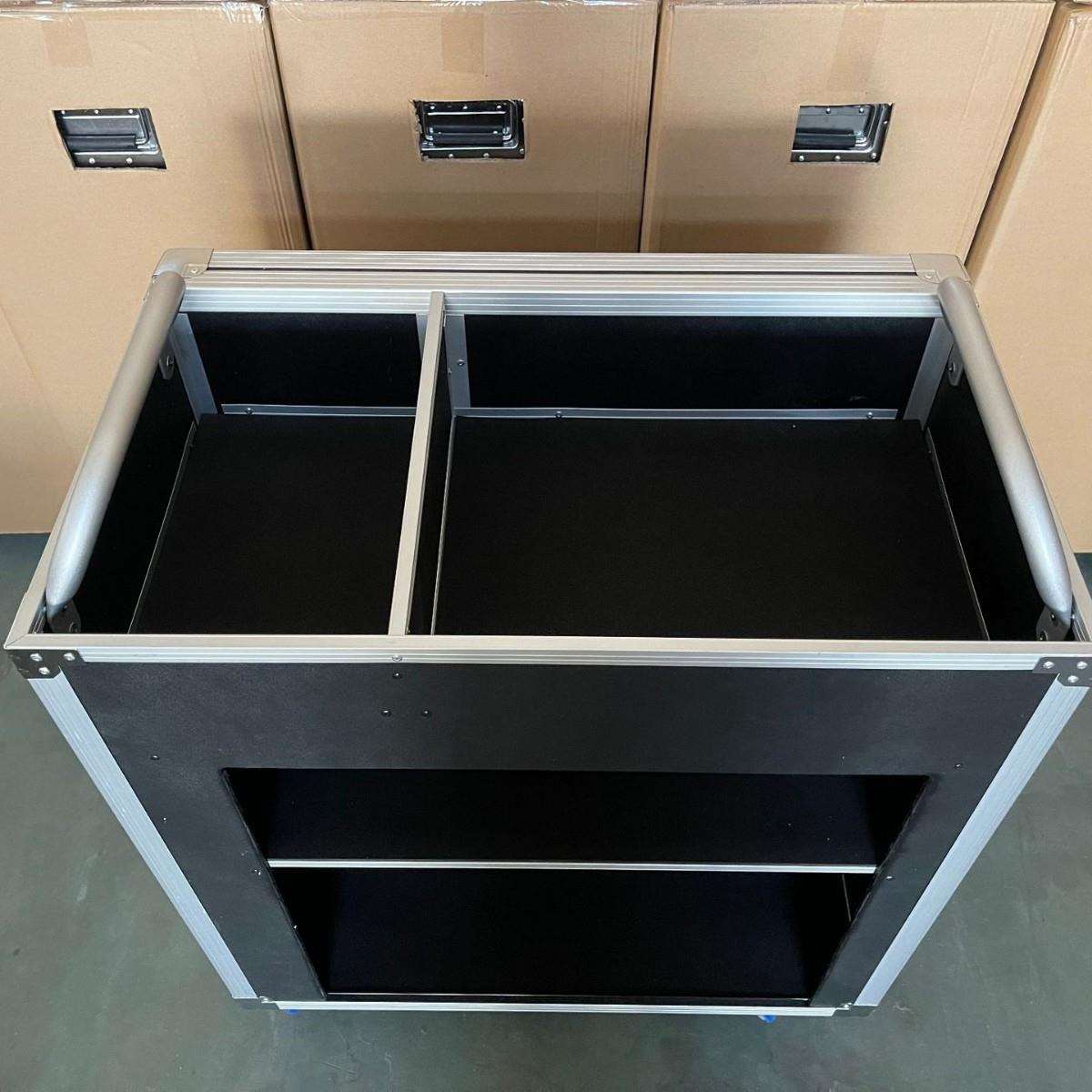 移动式铝合金工具柜采用全环保材质可来样设计移动收纳多功能抽屉