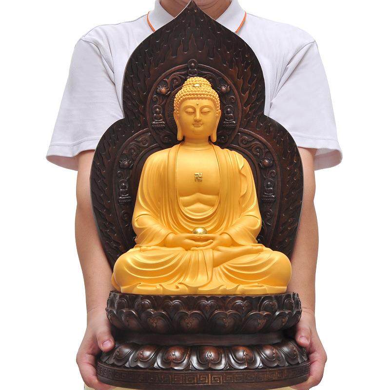 阿弥陀佛释迦牟尼地藏王观音菩萨弥勒佛像摆件居家供奉家用三