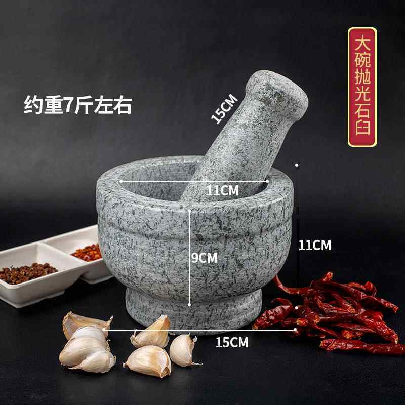 冲辣椒的雷钵大号捣麻糍工具面神器导掂碾砸蒜器石头石对窝老式