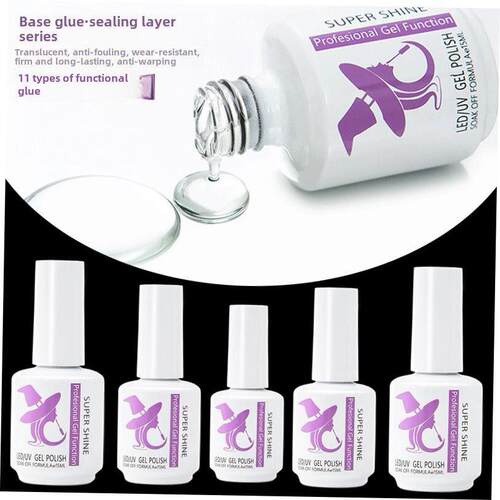 12ML Nail Glue Gel for Acrylic Nails Soak off Base功能胶美甲
