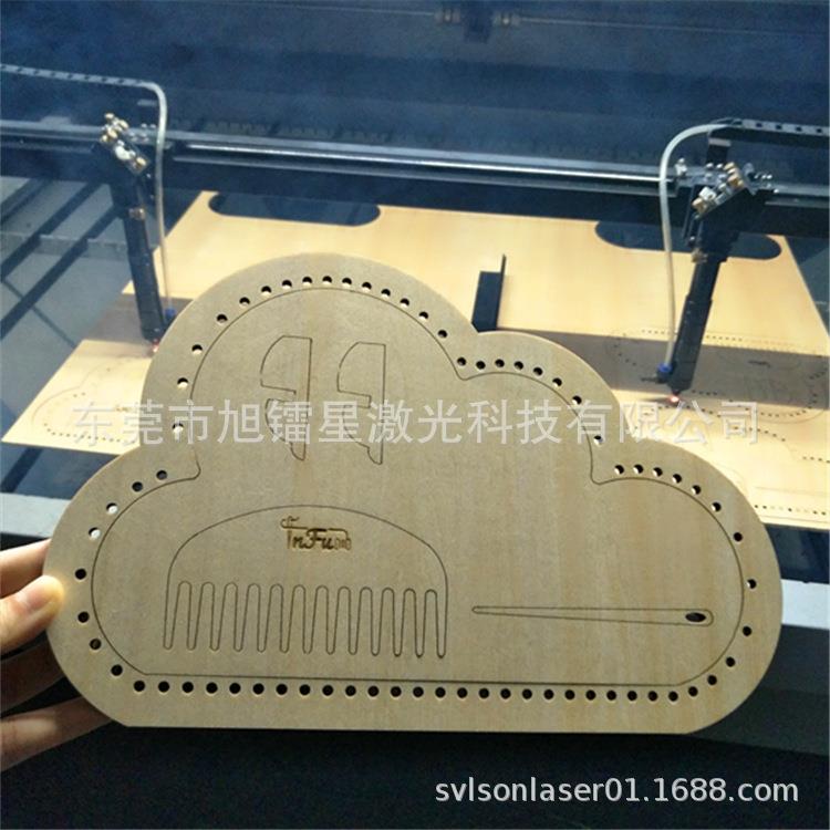 亚克力木板图形激光切割机厂家 竹板雕刻图案刀条平台数控镭雕机