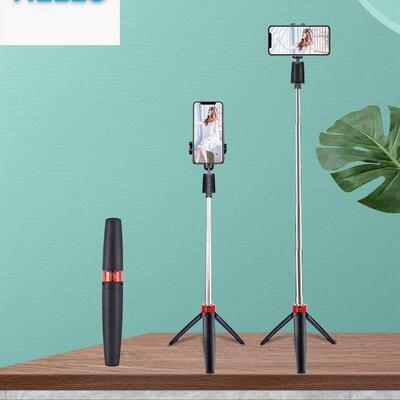 Bluetooth phone Rotation Stick Tripod Foldable手机伸缩杆支架