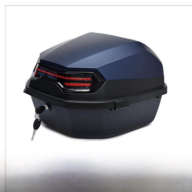 适用于铃木海豚110后备箱Lozhi后备箱u125工具箱友友125摩托车后