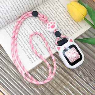 适用华为ASN AL10儿童电话手表3pro表带5保护壳4X简单挂脖套吊绳