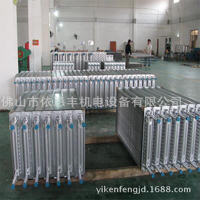 冷业水空换热器表冷器风机YKF0720调干器铜管铝翅片工式盘管非标