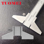 深度卡尺 深度座 深度测量桥 游标卡尺数显带表卡尺测深座 拓玫