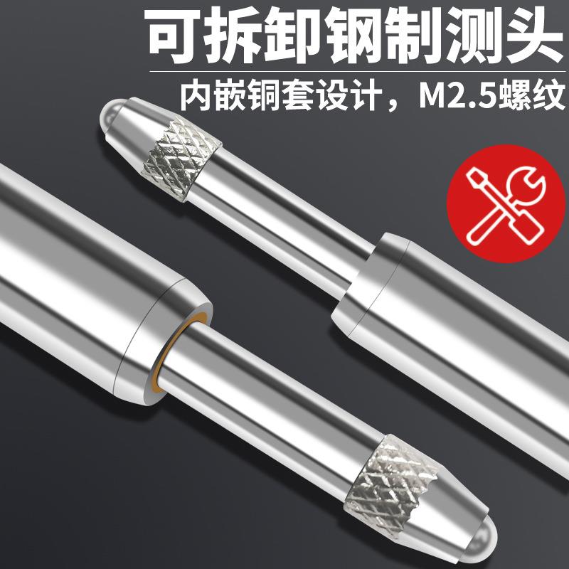 HDLD针式百分表防震机械测量指示表0-1S0mm指表盘较高度计准表强