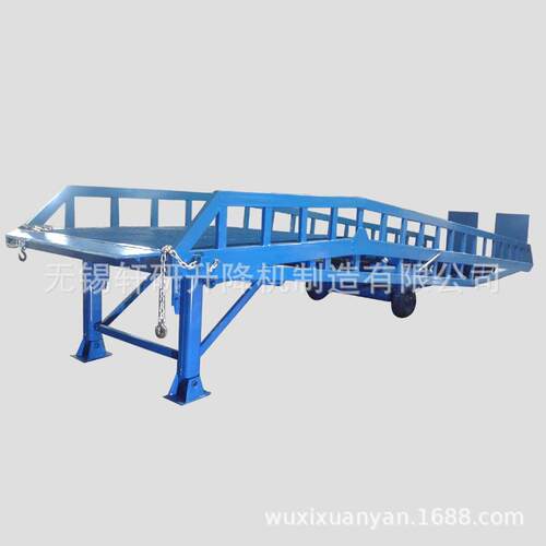 现货移动式液压登车桥装卸集装箱液压式卸货登车桥叉车上下方便