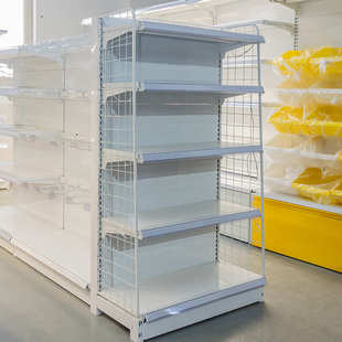 安辰货架超市便利店小卖铺零食展示架加厚加宽多层置物架商超货架