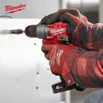 美沃奇milwaukee无刷冲击钻FPD2大功率打混凝土充电式手电钻12V