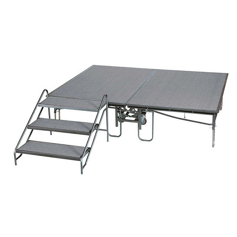 厂家批发酒店活动舞台移动折叠拼接婚庆表演T台快装舞台现货批发