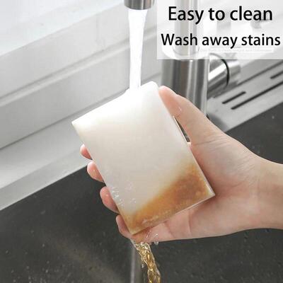 100x70x30mm Melamine Sponge White Magic Sponge Eraser Cleane