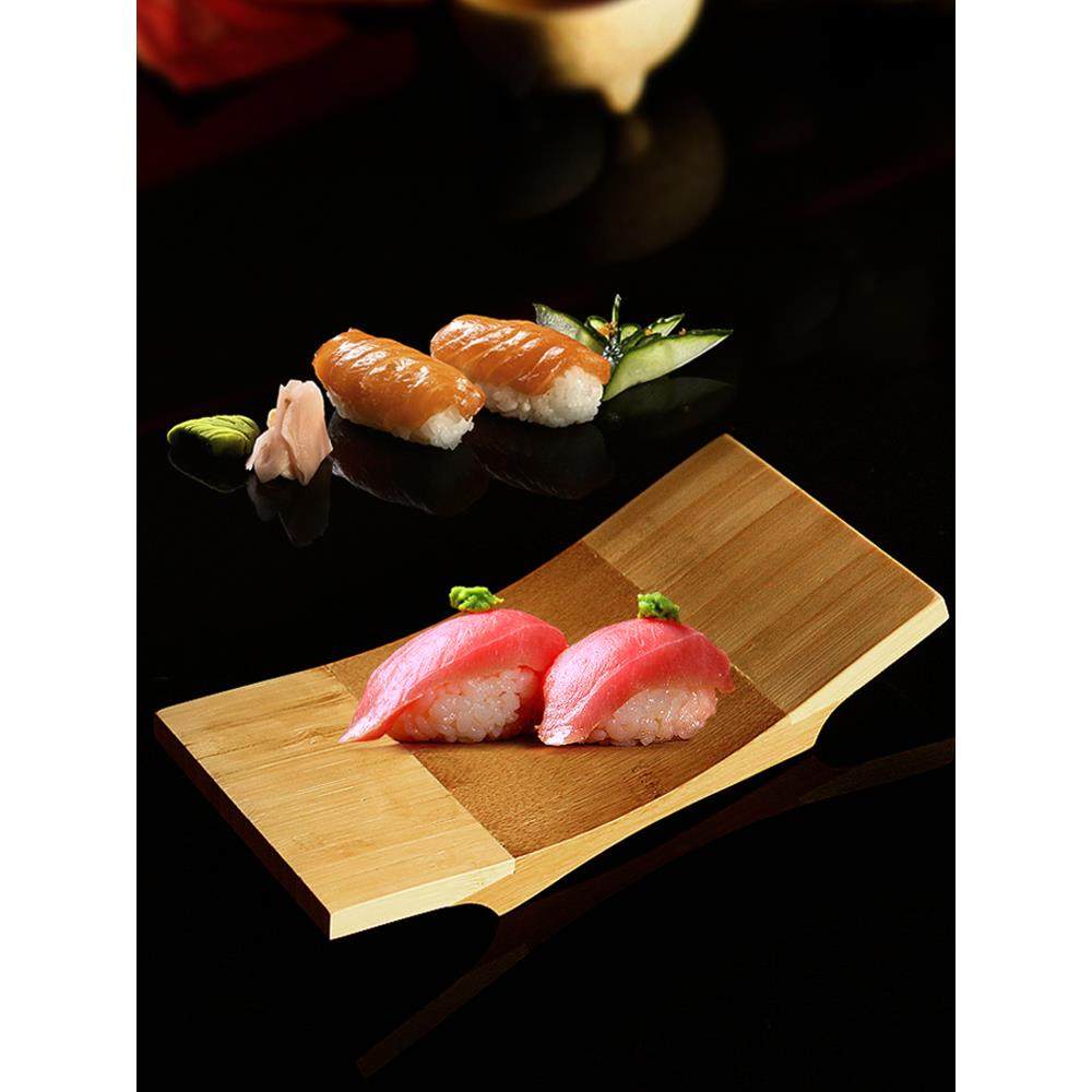 竹寿司托盘日式实木餐盘寿司凳板创意点心蛋糕早餐盘茶盘木质餐具,餐饮具,盘,淘宝优惠券,粉丝福利购,淘宝优惠卷