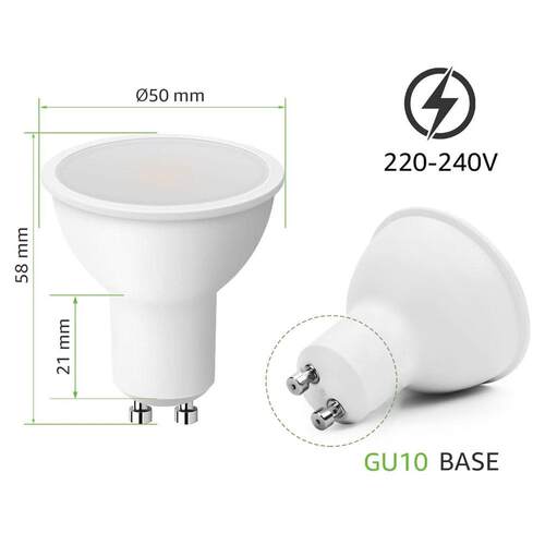 LED灯杯GU10灯泡射灯天花灯筒灯220VMR16插脚节能灯GU5.3高亮光源