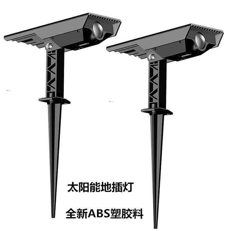 新款直销现货太阳能灯可变焦地插灯户外庭院投射灯远射壁灯可