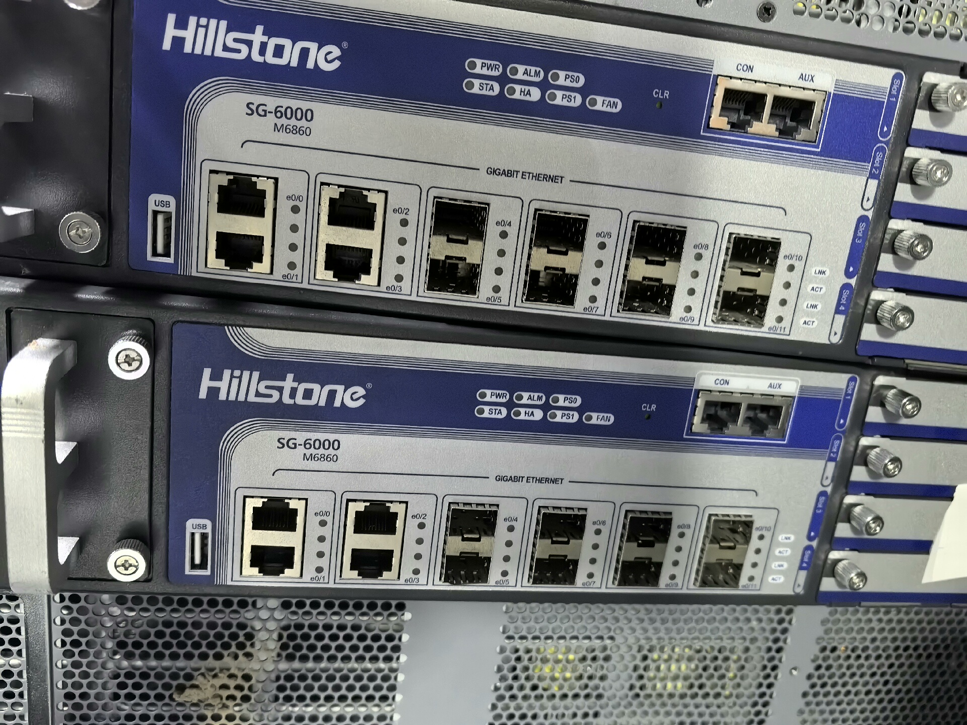 Hillstone SG-6000-M6860  防火墙	，