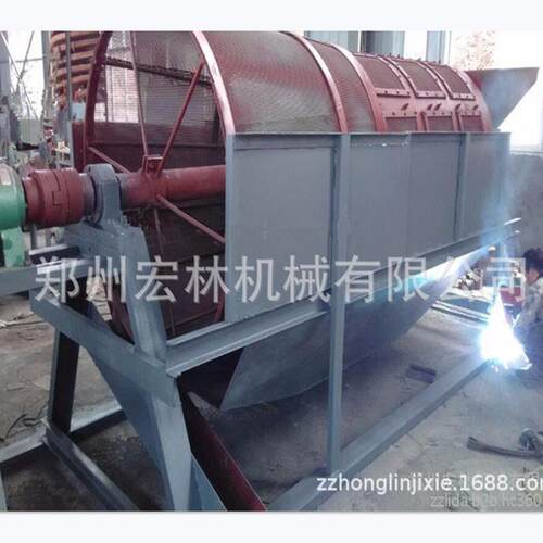 沙场筛沙机滚筒筛5080型震动筛小型沙场移动筛沙机振动厂家