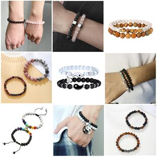 Popular set couple peach heart bracelet欧美流行套装情侣手炼