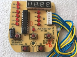 九阳紫砂煲 电炖锅JYZS-K423/JYZS-K523显示板 控制板按键灯板