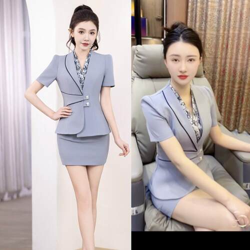 新款夜总会ktv包厢dj公主工作服夏套装少爷服酒吧酒店服务员工服