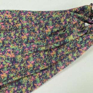 天丝木棉印花布料轻薄软糯丝滑棉布棉绸人造棉面料手工diy连衣裙5