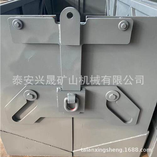 4立方物料箱轨吊底卸式集装箱运行稳定