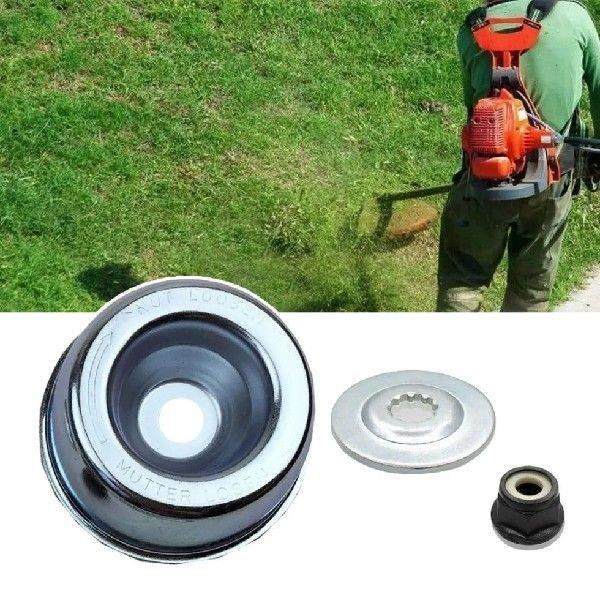 1set Garden Tools Lawn Mower Grass Blade Adapter Attachment