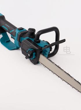 无刷1寸树拉杆电链锯大功率锂电电锯2速高锯手持户外链AAX锯砍伐