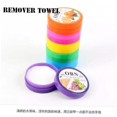 fruit smell nail polish remover towel healthy