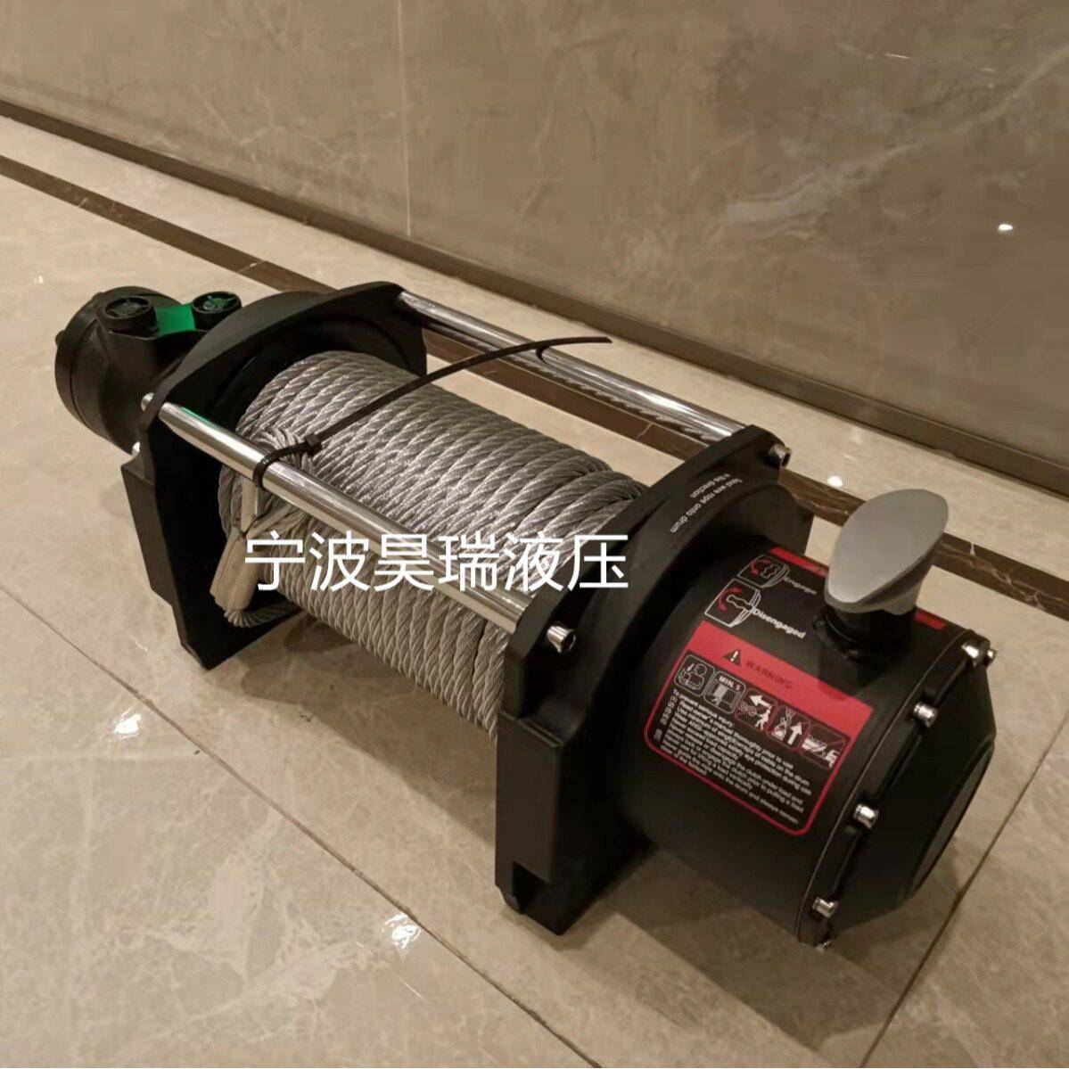清障车液压绞盘4吨卷扬机牵引机农机拖拉机用清障车配件