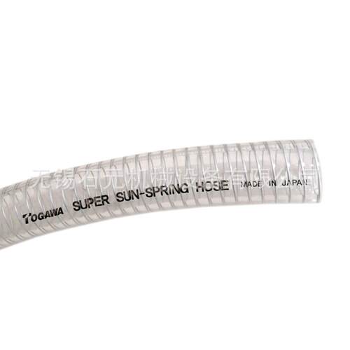 日本原装TOGAWA胶管十川SP型 化纤吸丝真空管 SUN SPRING HOSE