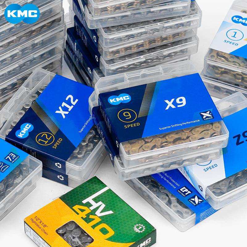 kmc链条桂盟自行车链条山地车 单速 折叠车 公路车 X8 X9 X10链条