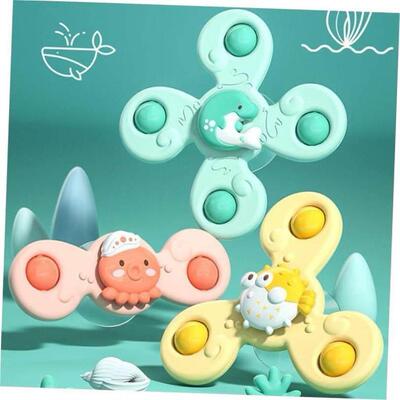 Montessori Baby Bath Toys For Boy Children Bathing Sucker