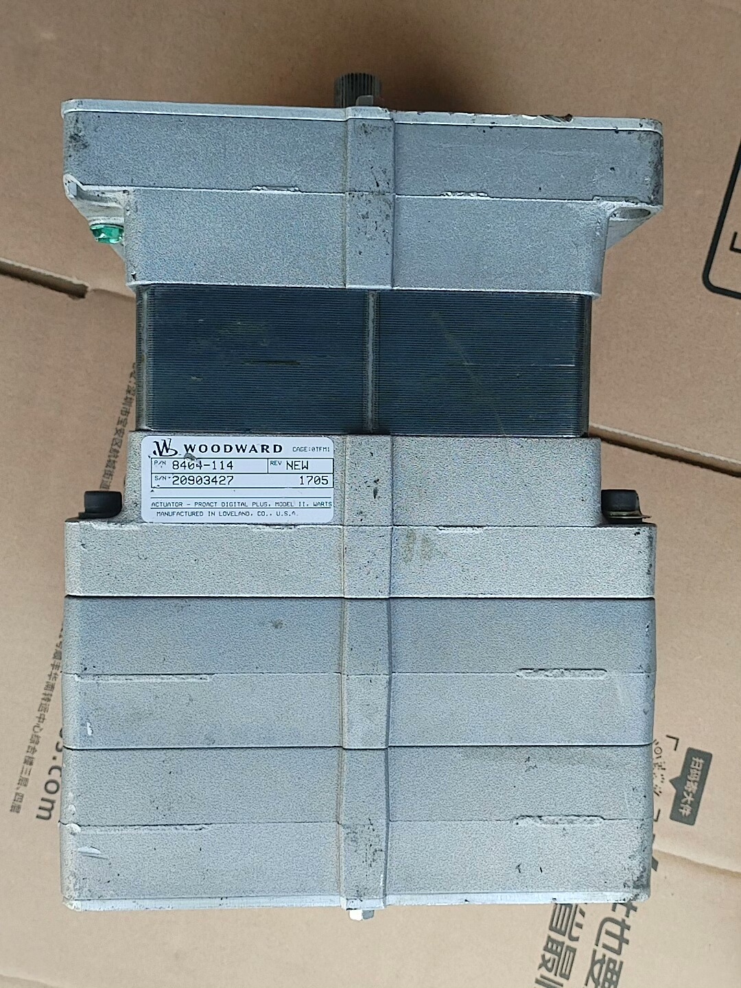 伍德沃德执行器8464-114，全新原装，美国制造，可议价