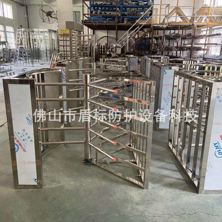 单位门口手推单向只出不进人行转闸门 进出单向通道旋转闸 栅栏匝