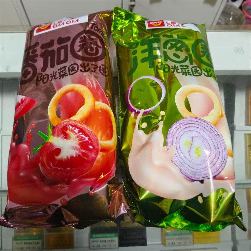 新货【乐恰恰】洋葱圈番茄圈香酥酥脆甄选美味爽脆口感醇香膨化