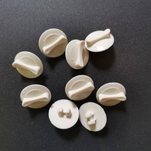 灯罩卡扣t5t8灯管pvc支架纽扣日光灯架子支架卡子旋转扣通用灯具