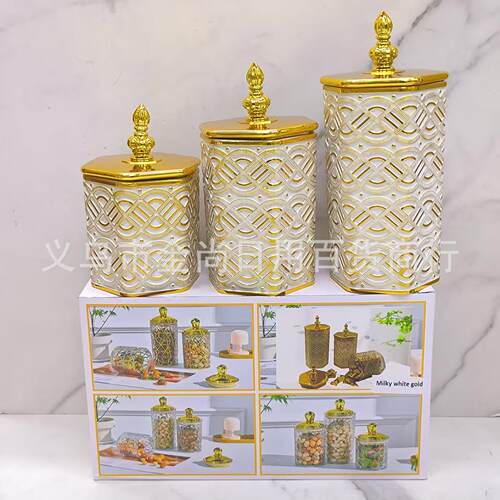 Candy organizing small jar, desktop snack storage box, plast