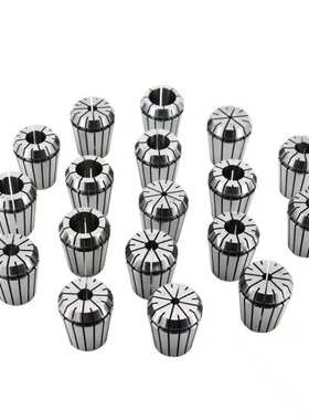 公制夹头筒10pcser16夹雕刻 套装夹头机-1弹簧毫米套装10到 毫米