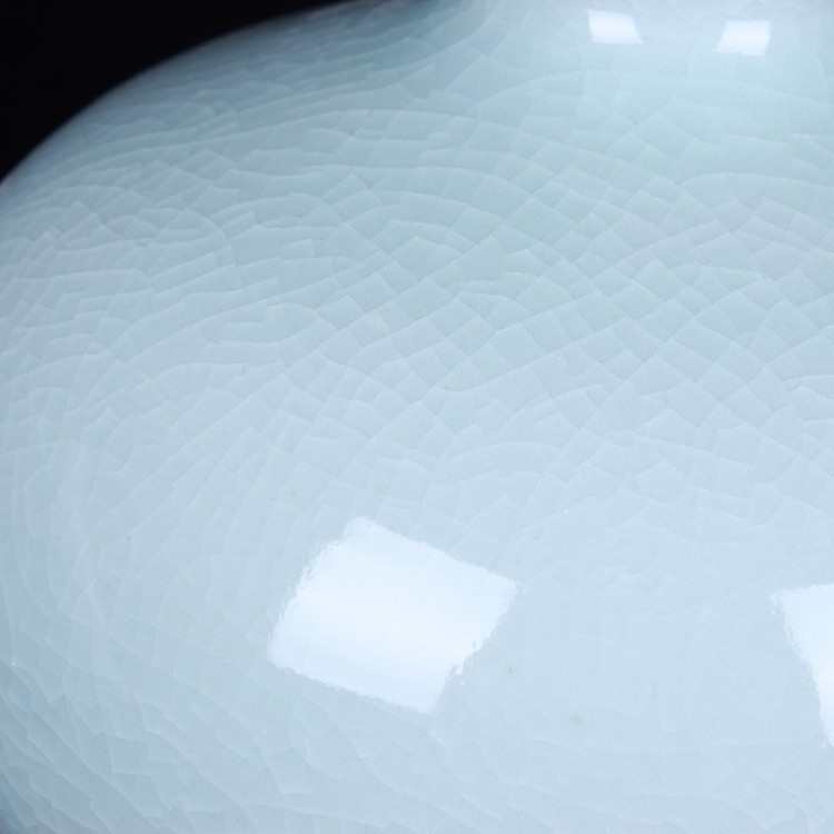 景德镇陶瓷工艺品 批发仿古开片梅瓶 陶瓷花瓶家居摆件摆设厂家