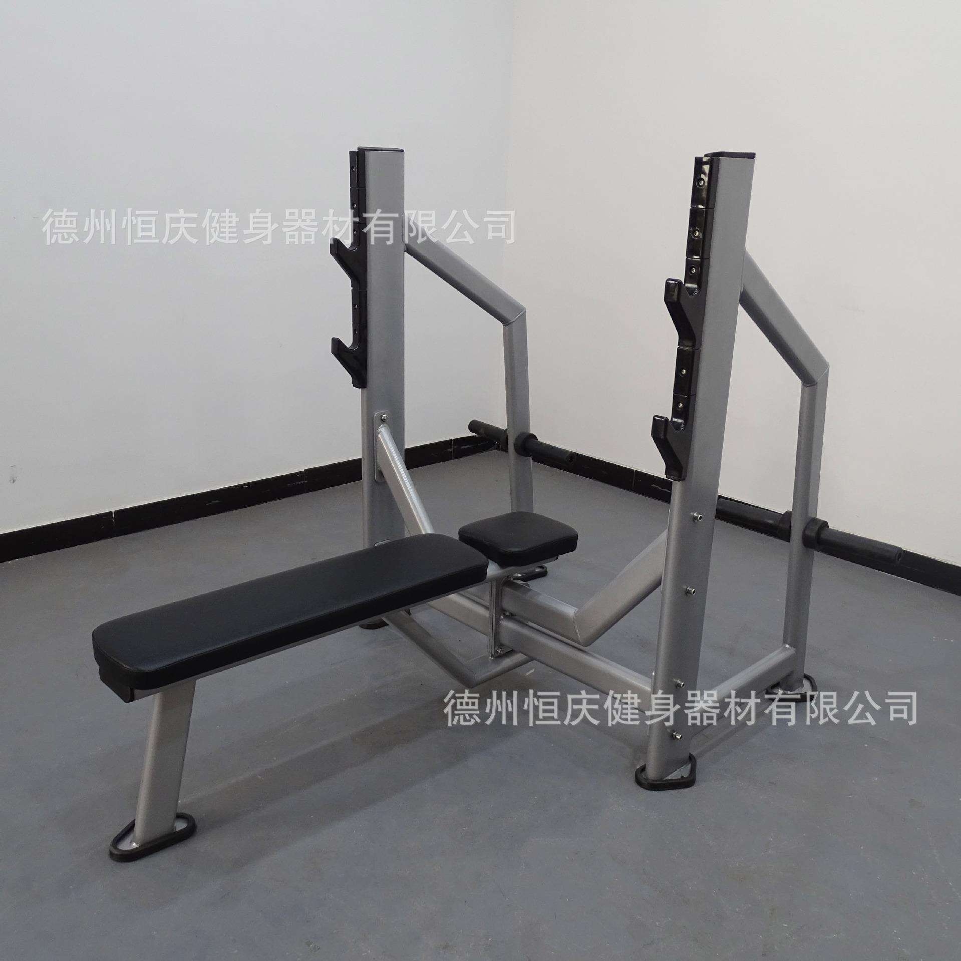 商用平卧推胸训练架健身房力量健身器材室内举重床卧推架