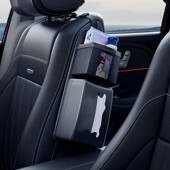 盒车载纸巾汽车座椅侧面纸巾包车盒内挂袋690多功纳能纸抽置物袋