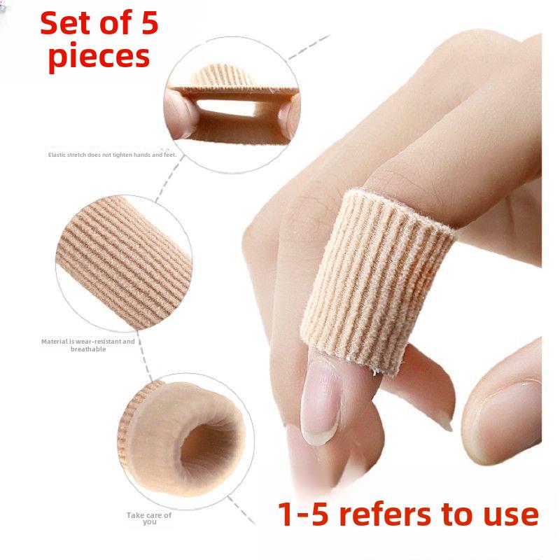 手指指套关节套防摩擦指头加厚耐磨保护套手指受伤护理套防滑防水